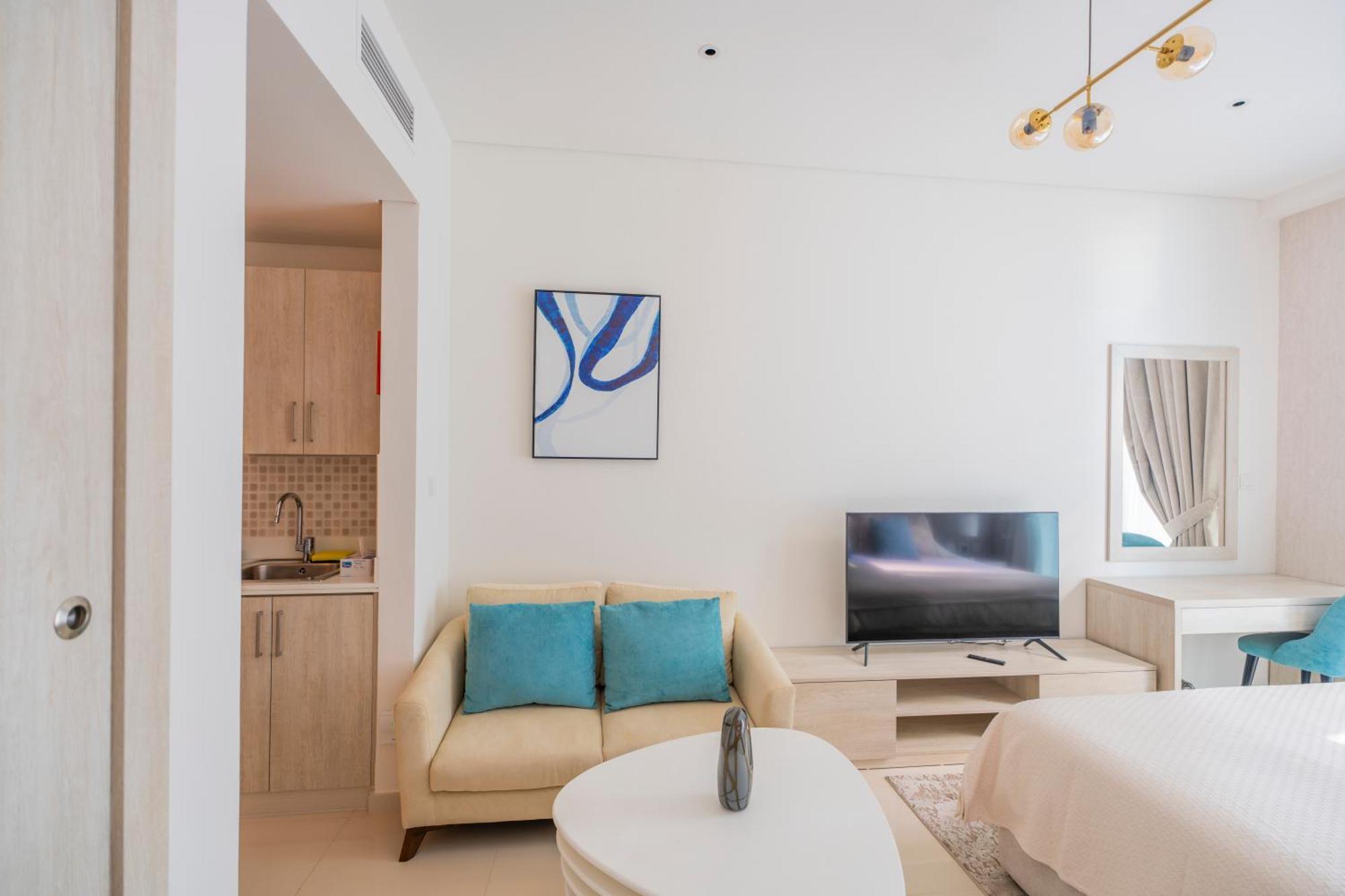 Studio With Pool And Private Beach Access On Palm Jumeirah Dubai Buitenkant foto