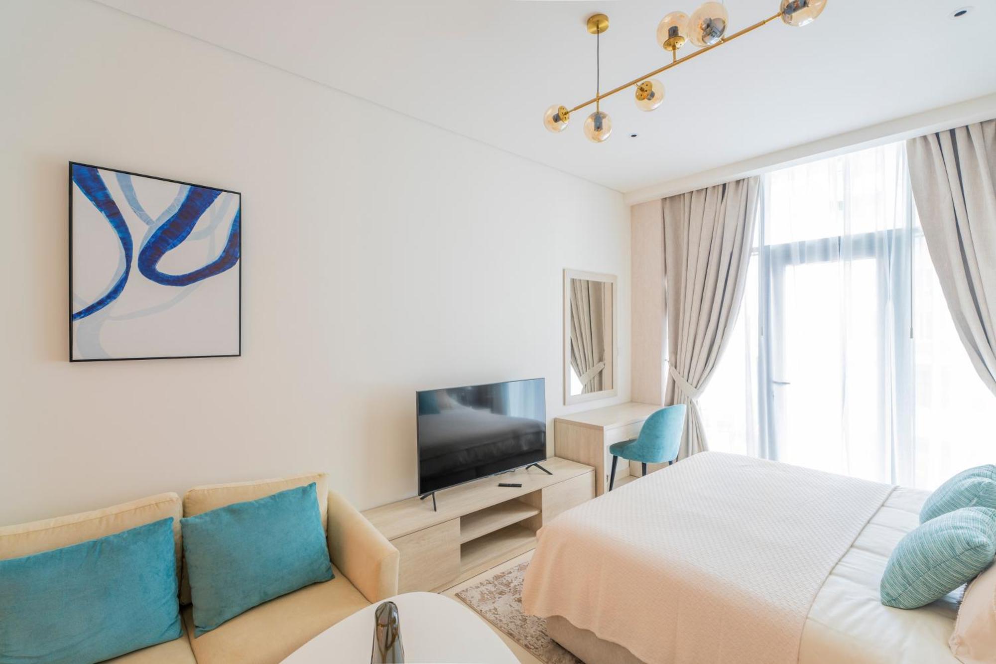 Studio With Pool And Private Beach Access On Palm Jumeirah Dubai Buitenkant foto