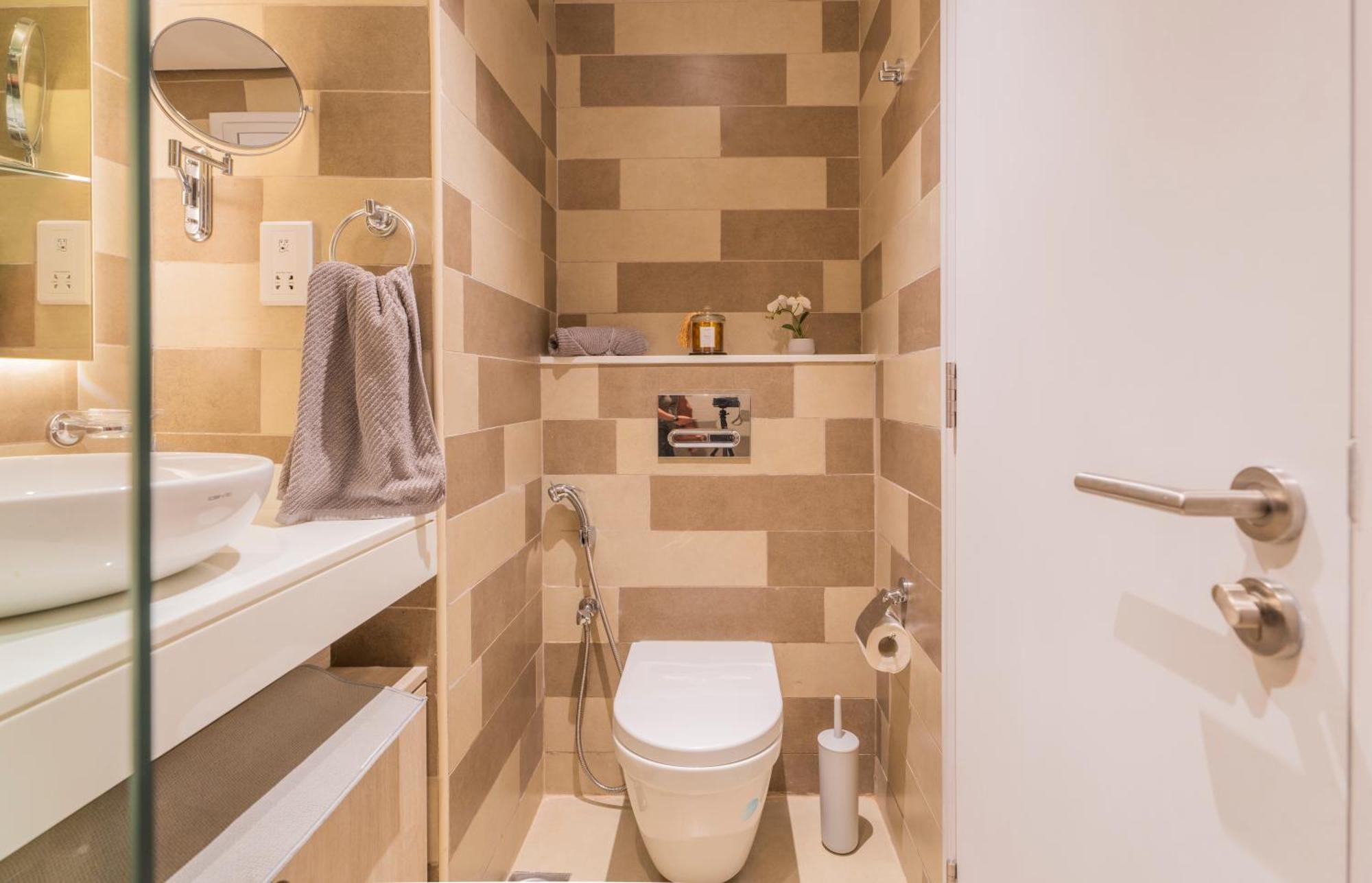 Studio With Pool And Private Beach Access On Palm Jumeirah Dubai Buitenkant foto