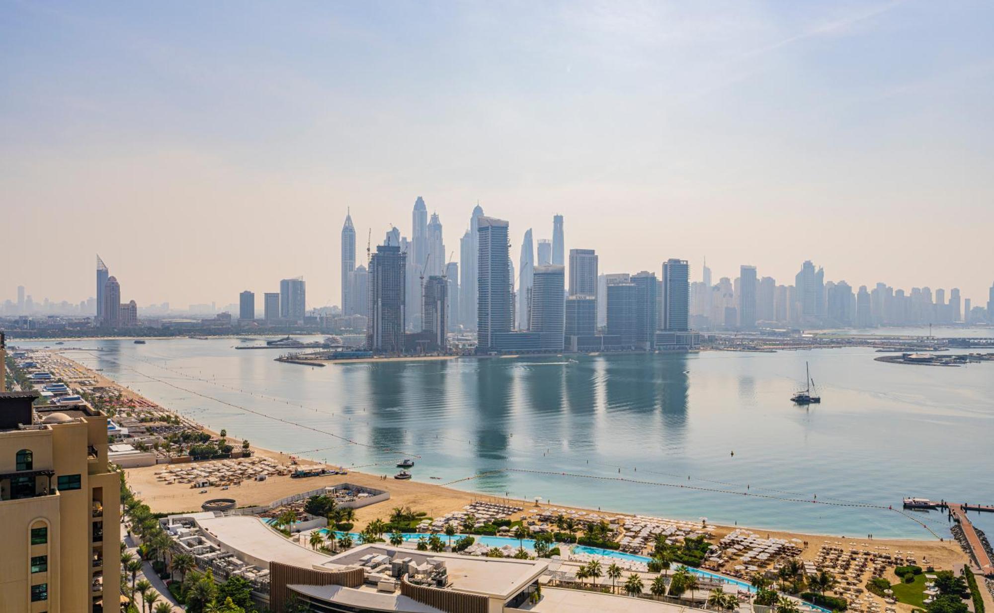 Studio With Pool And Private Beach Access On Palm Jumeirah Dubai Buitenkant foto