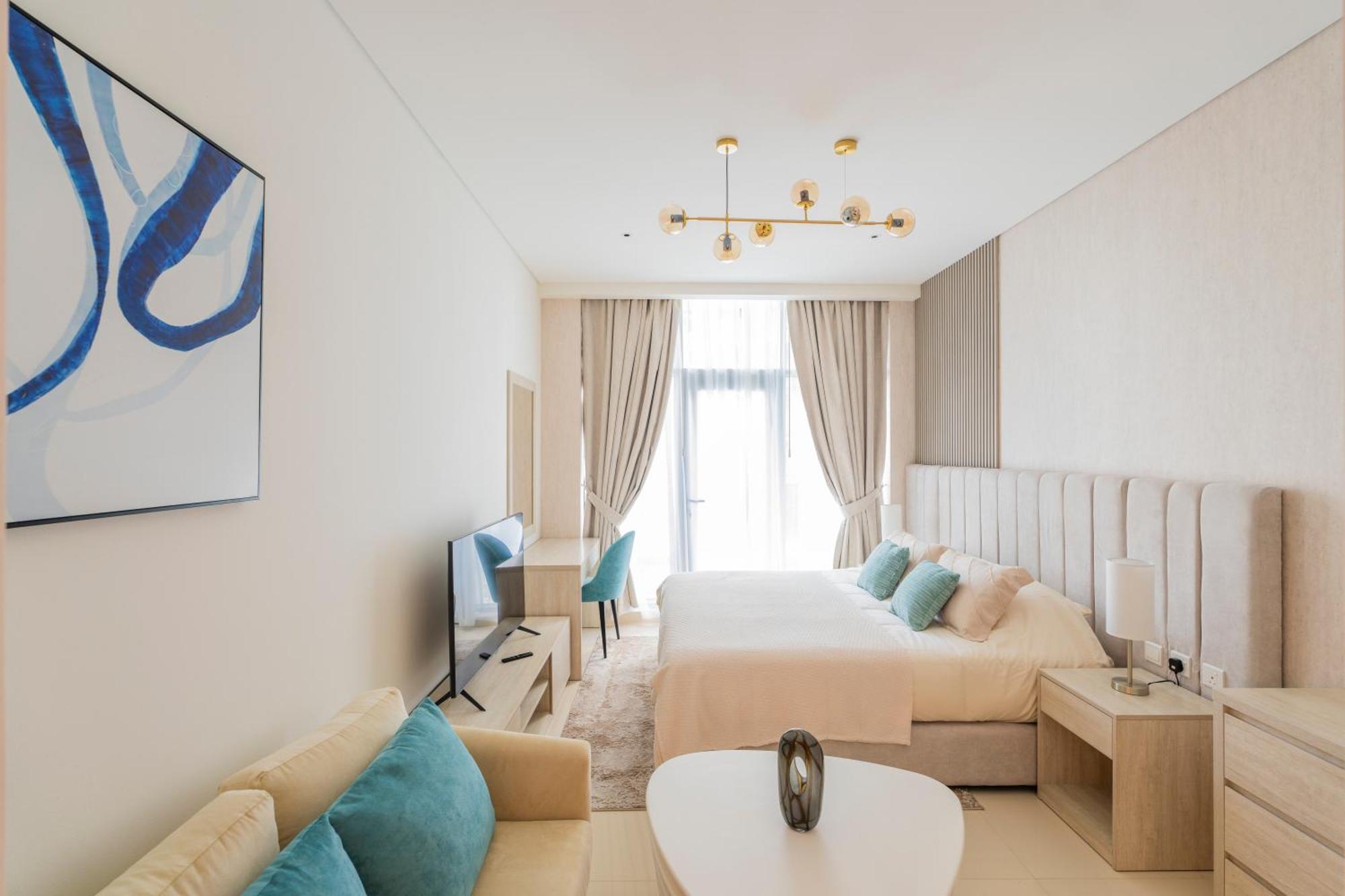 Studio With Pool And Private Beach Access On Palm Jumeirah Dubai Buitenkant foto