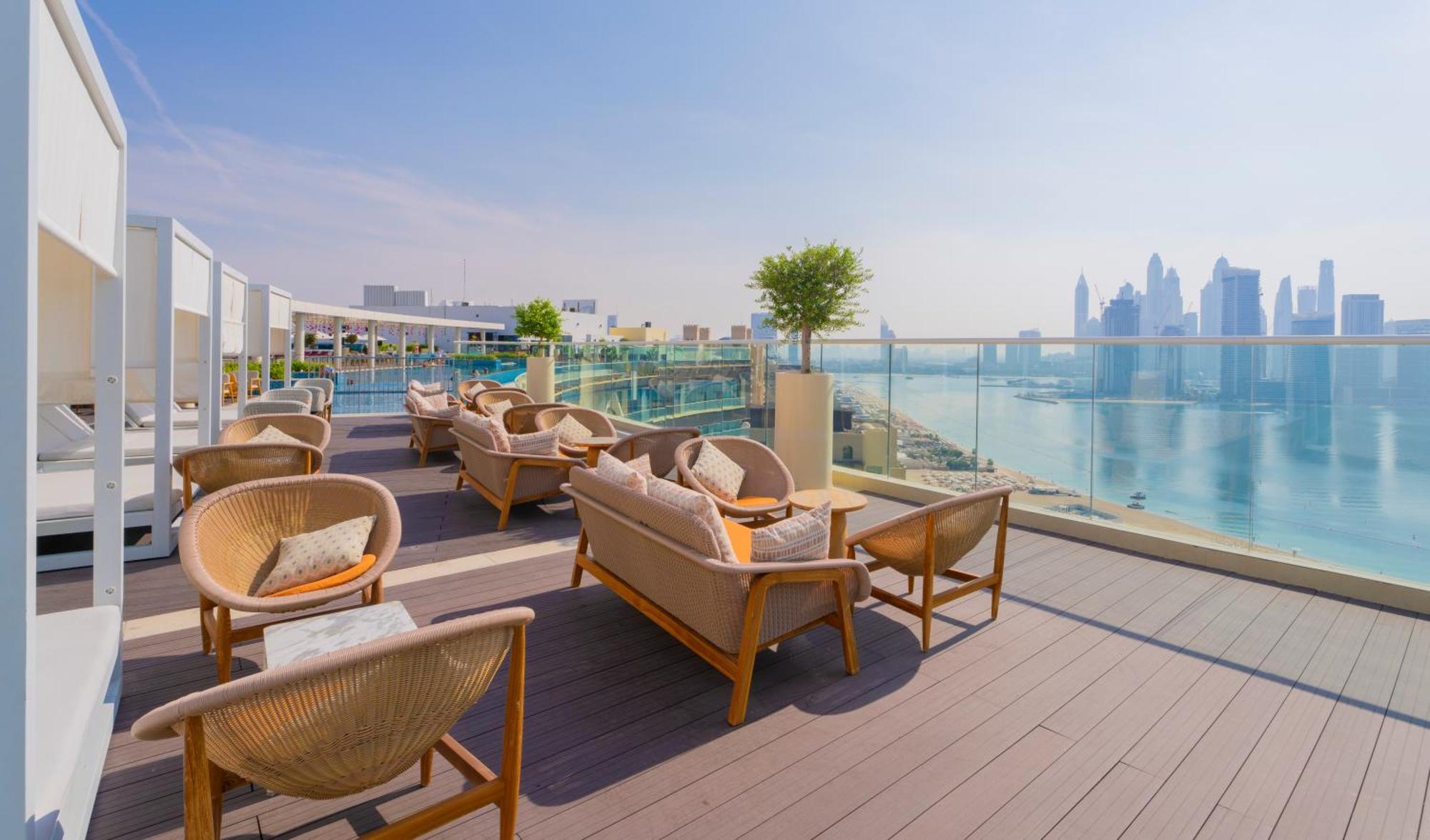 Studio With Pool And Private Beach Access On Palm Jumeirah Dubai Buitenkant foto