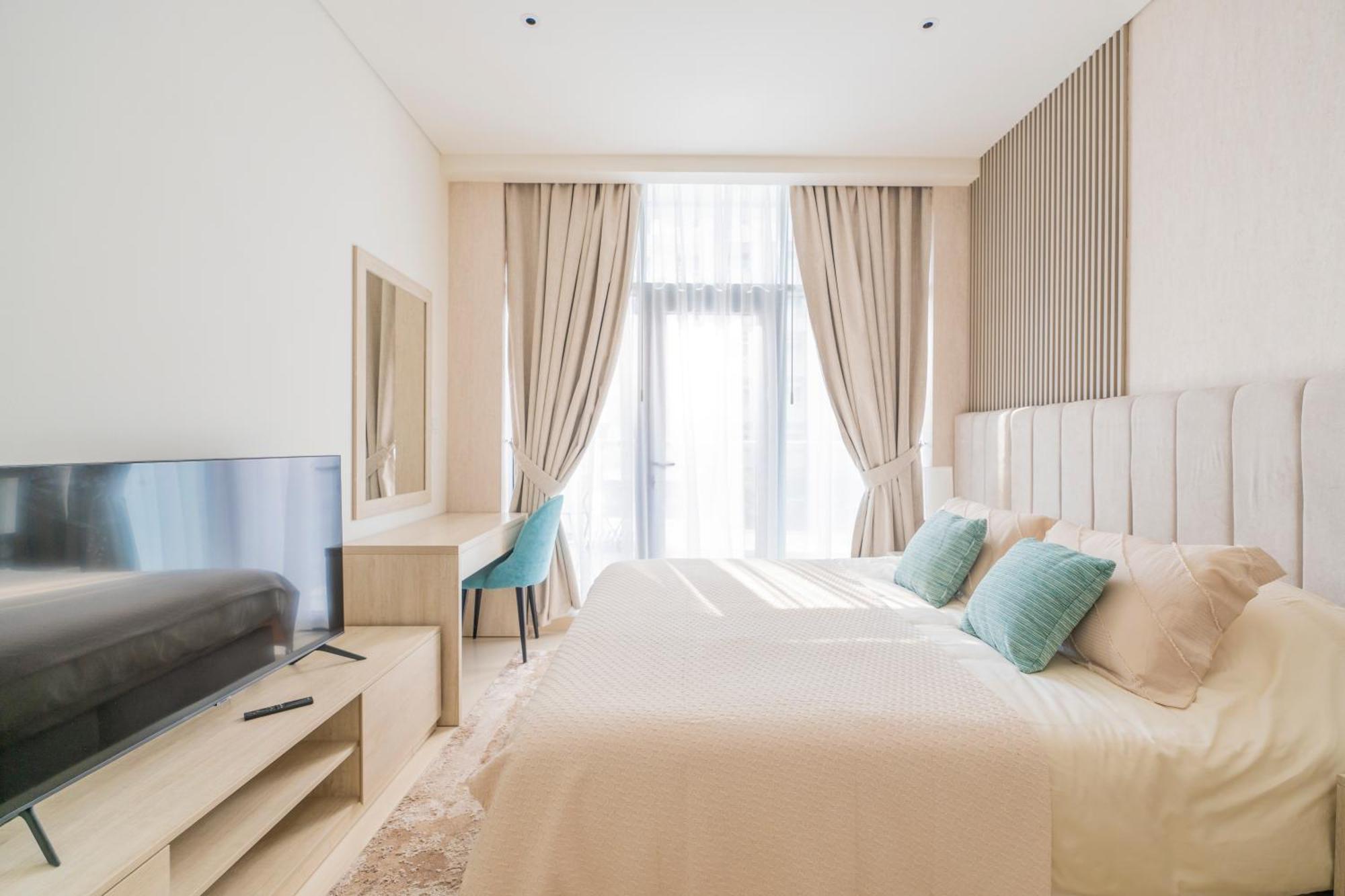 Studio With Pool And Private Beach Access On Palm Jumeirah Dubai Buitenkant foto