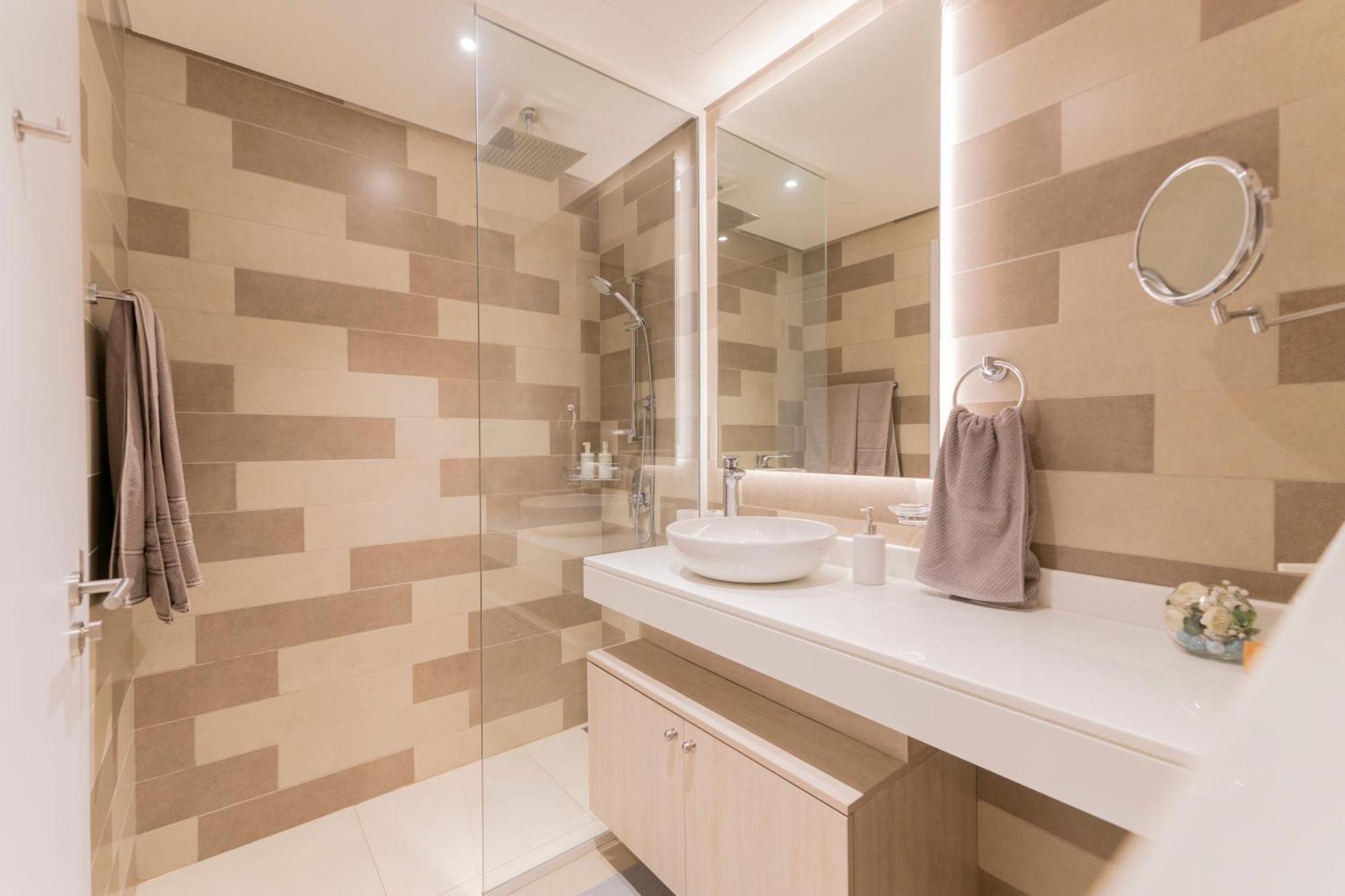 Studio With Pool And Private Beach Access On Palm Jumeirah Dubai Buitenkant foto